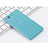 Cover Silicone Ultra Sottile Morbida Opaca per Sony Xperia Z3 Compact Cielo Blu