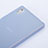Cover Silicone Ultra Sottile Morbida Opaca per Sony Xperia Z5 Blu