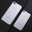 Cover Silicone Ultra Sottile Morbida per Apple iPhone 8 Plus Chiaro
