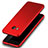 Cover Silicone Ultra Sottile Morbida per HTC U11 Rosso