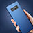 Cover Silicone Ultra Sottile Morbida per Samsung Galaxy Note 8 Blu