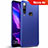 Cover Silicone Ultra Sottile Morbida S03 per Huawei Nova 4e Blu