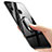 Cover Silicone Ultra Sottile Morbida Specchio con Anello Supporto per Xiaomi Mi A2 Nero