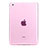 Cover TPU Trasparente Ultra Sottile Morbida per Apple iPad Mini 2 Rosa