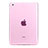 Cover TPU Trasparente Ultra Sottile Morbida per Apple iPad Mini Rosa