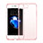 Cover TPU Trasparente Ultra Sottile Morbida per Apple iPhone 8 Plus Rosa