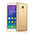 Cover TPU Trasparente Ultra Sottile Morbida per Huawei Honor 5X Oro