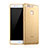Cover TPU Trasparente Ultra Sottile Morbida per Huawei P9 Plus Oro