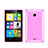 Cover TPU Trasparente Ultra Sottile Morbida per Nokia X2 Dual Sim Rosa