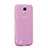 Cover TPU Trasparente Ultra Sottile Morbida per Samsung Galaxy S4 i9500 i9505 Rosa