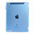 Cover Ultra Slim Trasparente Rigida Opaca per Apple iPad 3 Cielo Blu