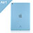 Cover Ultra Slim Trasparente Rigida Opaca per Apple iPad Air Cielo Blu