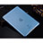 Cover Ultra Slim Trasparente Rigida Opaca per Apple iPad Air Cielo Blu