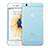 Cover Ultra Slim Trasparente Rigida Opaca per Apple iPhone 6 Cielo Blu