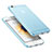 Cover Ultra Slim Trasparente Rigida Opaca per Apple iPhone 6 Cielo Blu