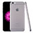 Cover Ultra Slim Trasparente Rigida Opaca per Apple iPhone 6 Grigio