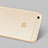 Cover Ultra Slim Trasparente Rigida Opaca per Apple iPhone 6 Oro