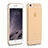 Cover Ultra Slim Trasparente Rigida Opaca per Apple iPhone 6 Plus Oro