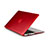Cover Ultra Slim Trasparente Rigida Opaca per Apple MacBook Pro 13 pollici Retina Rosso