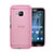 Cover Ultra Slim Trasparente Rigida Opaca per HTC One M9 Rosa