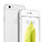 Cover Ultra Slim Trasparente Silicone Opaca per Apple iPhone 6S Bianco