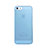 Cover Ultra Sottile Trasparente Morbida Opaca per Apple iPhone 5 Blu