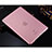 Cover Ultra Sottile Trasparente Rigida Opaca per Apple iPad Air Rosa