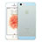 Cover Ultra Sottile Trasparente Rigida Opaca per Apple iPhone SE Blu