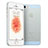 Cover Ultra Sottile Trasparente Rigida Opaca per Apple iPhone SE Blu
