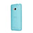 Cover Ultra Sottile Trasparente Rigida Opaca per HTC One M7 Blu