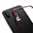 Cover Ultra Sottile Trasparente Rigida per Apple iPhone Xs Max Rosso