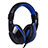 Cuffia Auricolari In Ear Stereo Universali Sport Corsa H63 Blu