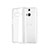 Custodia Crystal Trasparente Rigida per HTC Butterfly 2 Chiaro