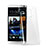 Custodia Crystal Trasparente Rigida per HTC One Max Chiaro