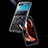 Custodia Crystal Trasparente Rigida Senza Cornice Cover T01 per Motorola Moto Razr 40 5G Chiaro