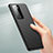 Custodia Fibra di Carbonio Lusso Morbida Spigato Cover C01 per Huawei P40 Pro Nero