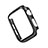 Custodia Fibra di Carbonio Lusso Morbida Spigato Cover per Apple iWatch 5 40mm Nero