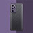 Custodia Fibra di Carbonio Lusso Morbida Spigato Cover per Huawei P40 Pro Viola
