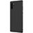 Custodia Fibra di Carbonio Lusso Morbida Spigato Cover per Samsung Galaxy Note 10 Plus 5G Nero