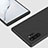 Custodia Fibra di Carbonio Lusso Morbida Spigato Cover per Samsung Galaxy Note 10 Plus Nero