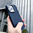 Custodia Fibra di Carbonio Lusso Morbida Spigato Cover T01 per Apple iPhone 14 Pro