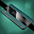 Custodia Fibra di Carbonio Lusso Morbida Spigato Cover T01 per Huawei Mate 30 Pro 5G Verde