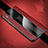 Custodia Fibra di Carbonio Lusso Morbida Spigato Cover T01 per Huawei Mate 30E Pro 5G Rosso