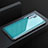 Custodia Fibra di Carbonio Lusso Morbida Spigato Cover T01 per Huawei P30 Pro Ciano