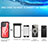 Custodia Impermeabile Silicone e Plastica Opaca Waterproof Cover 360 Gradi con Mag-Safe Magnetic HJ1 per Apple iPhone 14 Pro Max