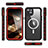 Custodia Impermeabile Silicone e Plastica Opaca Waterproof Cover 360 Gradi con Mag-Safe Magnetic HJ1 per Apple iPhone 15