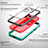 Custodia Impermeabile Silicone e Plastica Opaca Waterproof Cover 360 Gradi con Mag-Safe Magnetic per Apple iPhone 13 Pro Max