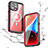 Custodia Impermeabile Silicone e Plastica Opaca Waterproof Cover 360 Gradi con Mag-Safe Magnetic per Apple iPhone 13 Pro Max