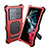 Custodia Impermeabile Silicone e Plastica Opaca Waterproof Cover 360 Gradi con Supporto per Samsung Galaxy S21 Ultra 5G