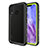 Custodia Impermeabile Silicone e Plastica Opaca Waterproof Cover 360 Gradi per Huawei P20 Lite Verde